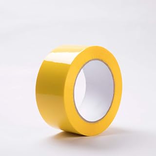 Yellow Packing Tape, Moving Tape, Shipping Storage Tape 2" X 110 Yard, 2.0 mil Thick, Heavy Duty Moving Tape (1 Roll)