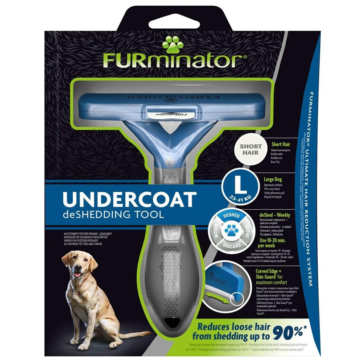 Furminator - cani lunghi - L