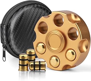 Alloy Metal Fidget Spinner Toy, Cool Handheld Fidgit Cube for Kids Adults, Christmas Party Supplies Gifts Rewards for Classroom Office