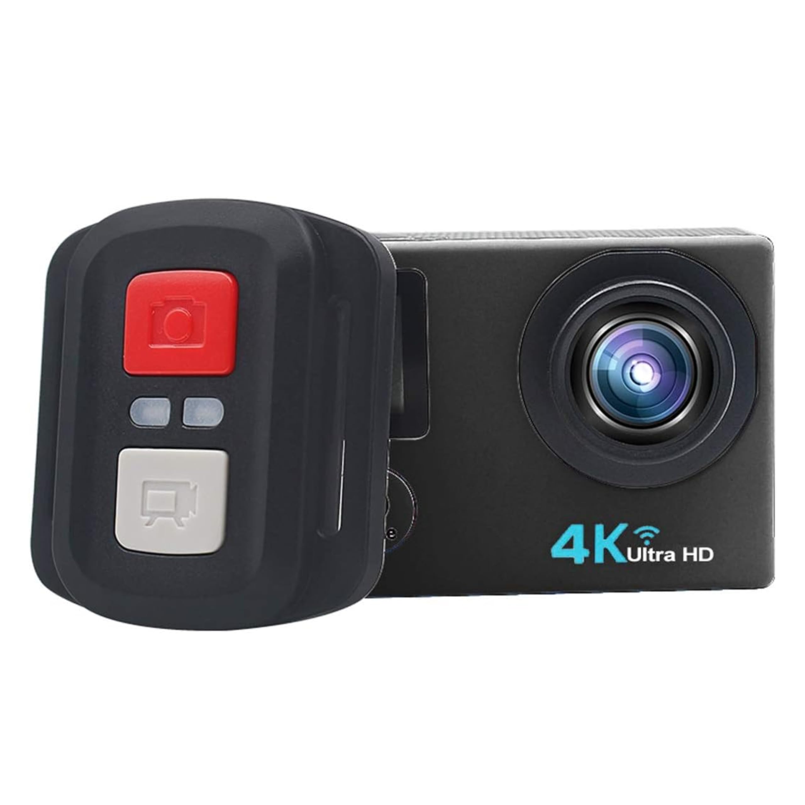 Drumstone (𝗦𝗽𝗲𝗰𝗶𝗮𝗹 𝟱 𝗬𝗲𝗮𝗿𝘀 𝗪𝗮𝗿𝗿𝗮𝗻𝘁𝘆 4K 30FPS Action Camera (140° Wide): 100ft Waterproof, 2.4G Remote Control, 12MP Photos (32fps Burst), Versatile Modes for Sports & Underwater-image-6