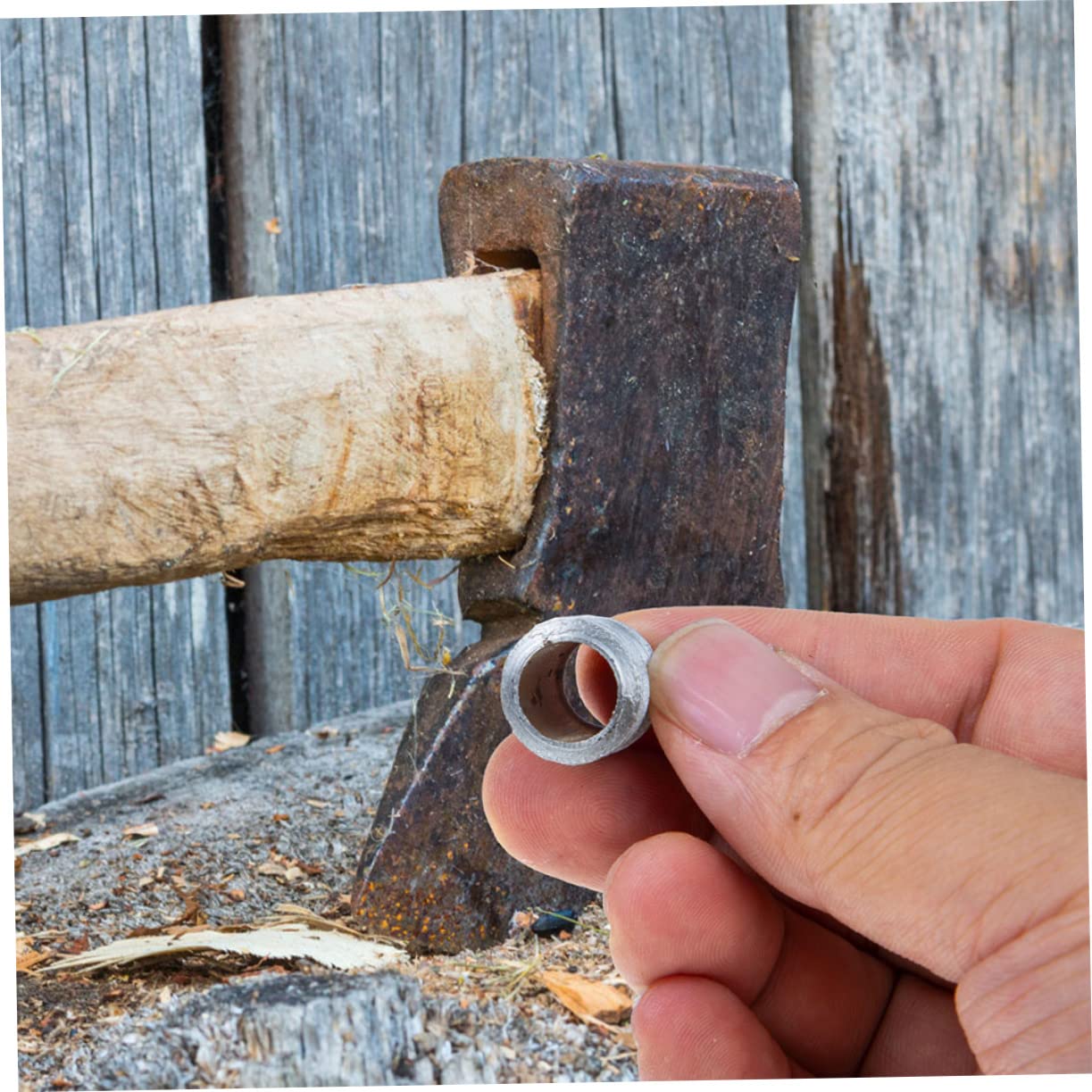 DOITOOL 60pièces Cales Coniques De Sécurité pour Poignées De Jardinage Renforts Portables pour Marteaux Et Outils De Jardinage