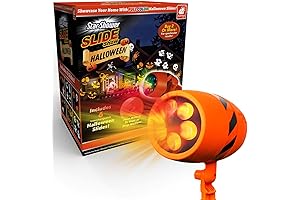 Star Shower Slide Show Halloween LED Projector