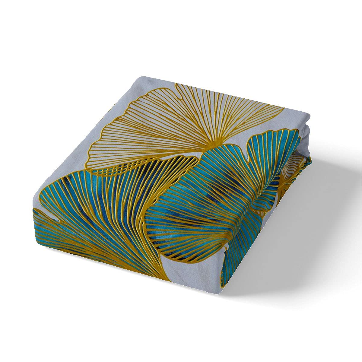 Ginkgo Biloba Dekbedset met geel botanisch blad, geometrie driehoek donzen dekbed voor kinderen, jongens en meisjes, dekbedovertrek van microvezel met marmertextuur, tweepersoons Ginkgo Biloba Dekbedset met geel botanisch blad, geometrie driehoek donzen dekbed voor kinderen, jongens en meisjes, dekbedovertrek van microvezel met marmertextuur, tweepersoons