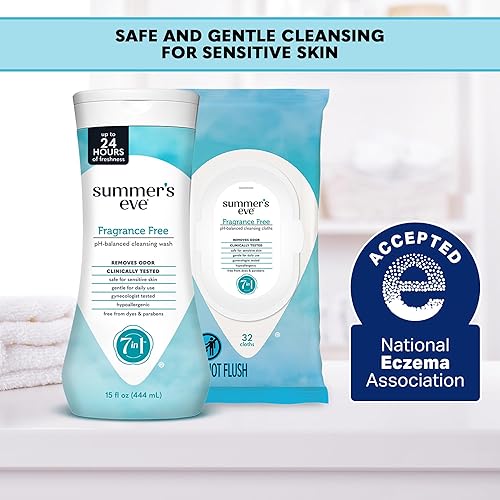 Miniatura 3 de Summers Eve - Toallas de limpieza  sin fragancia