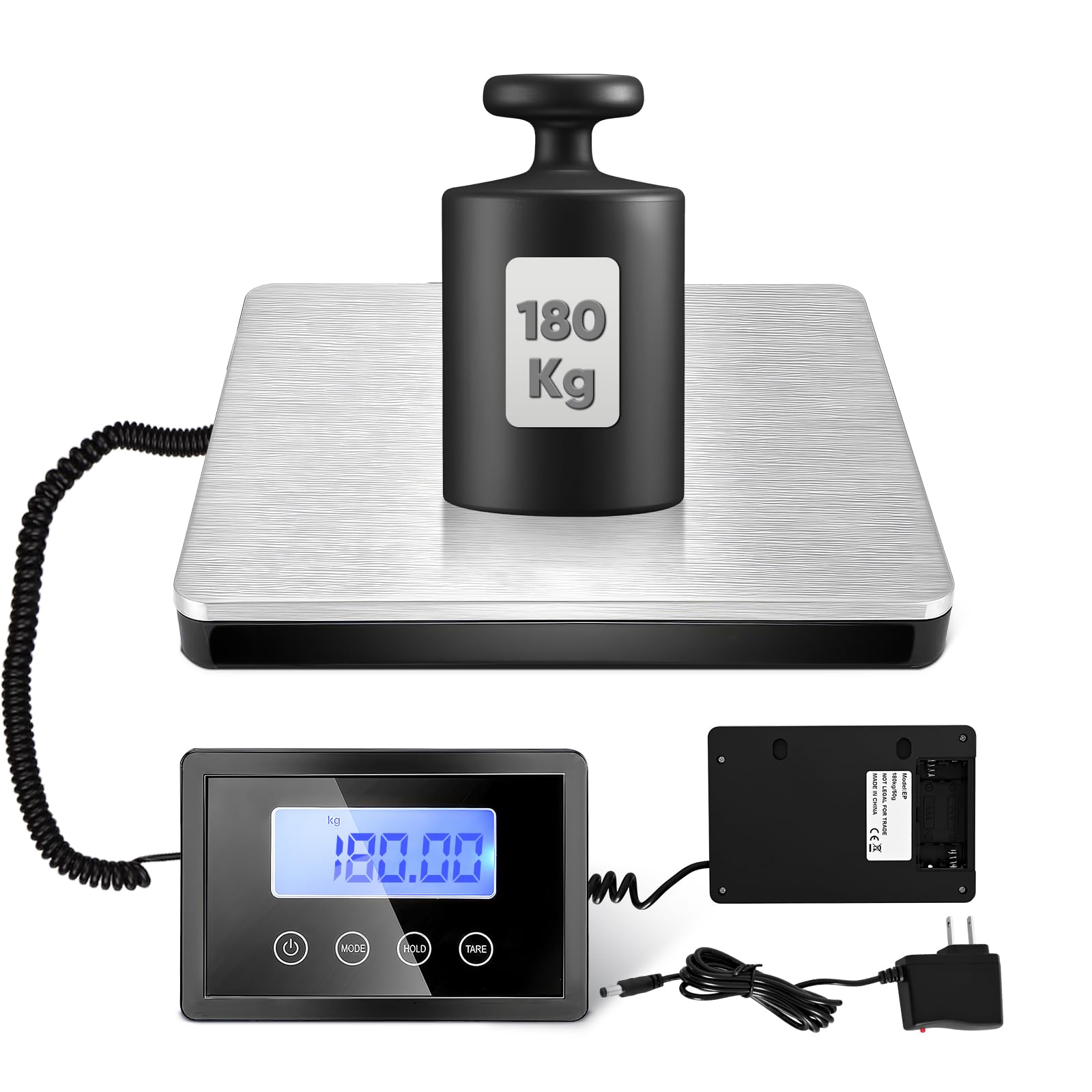 Waga Bagazowa 180 kg Funkcja Hold Tare LCD Auto Off USB