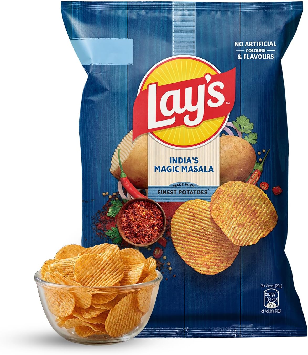 Lays Magic Masala Indian Import 48g