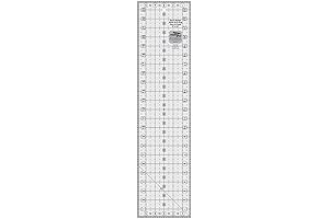 Creative Grids Non-Slip Ruler: A Quilting Essential for Precision Cutting (6.5" X 24")