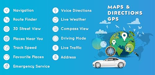 GPS Satellite Live Maps-Navigation & Directions