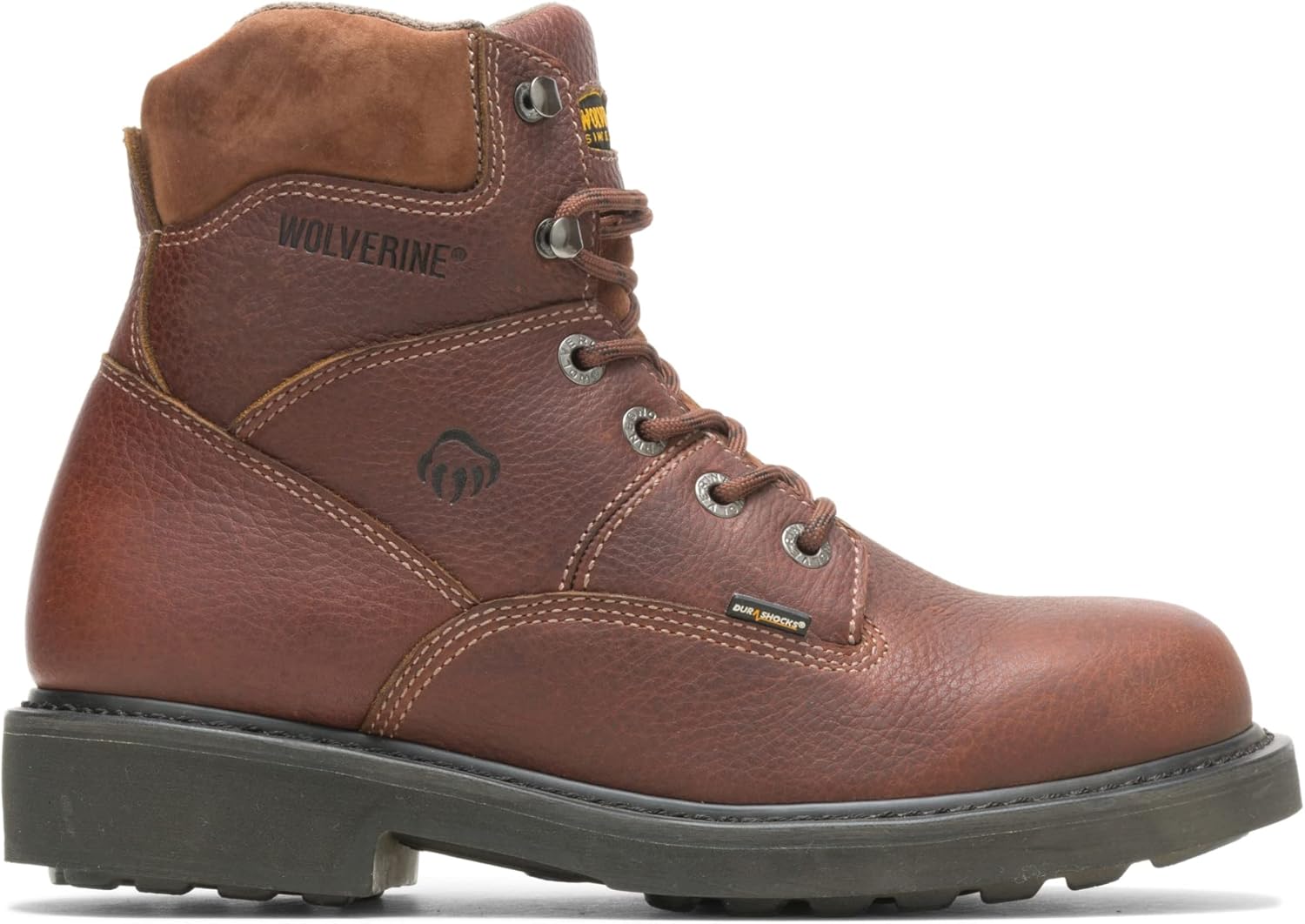 Wolverine Men's Tremor 6" Durashock Work Boot 7 X-Wide Brown