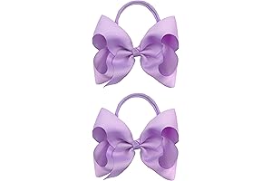 2Pcs 6 Inches Ribbon Baby Girl Headbands
