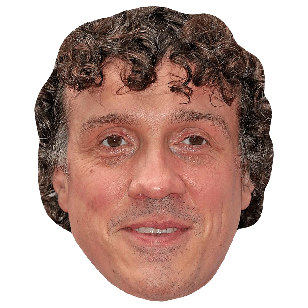 Darragh Ennis (Curls) Celebrity Mask, Flat Card Face, Fancy Dress Mask