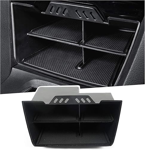 SHAOHAO Organizador de consola central para accesorios Honda Civic 2020 2021, bandeja de almacenamiento con reposabrazos, cajón oculto, divisor de