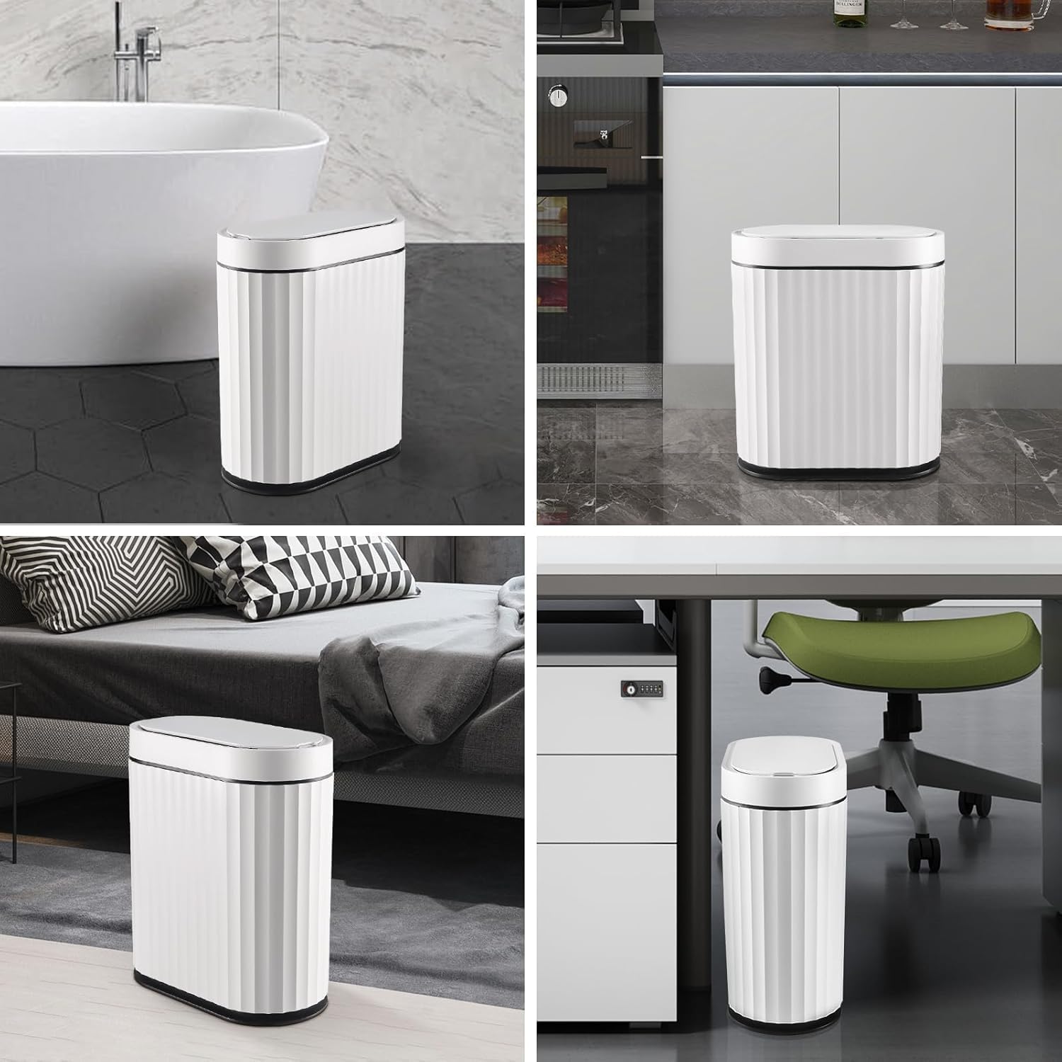 Touchless Trash Can - Gold Motion Sensor -7 Touchless Trash Can - Gold Motion Sensor -7