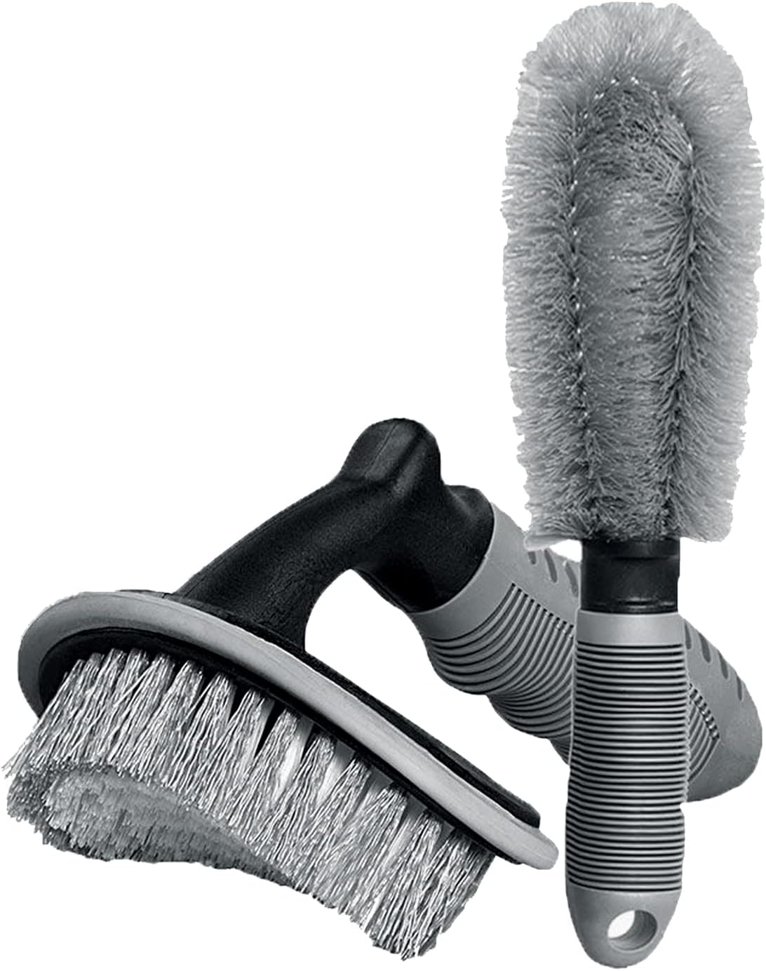 Plastic Combo of 1 X Alloy Wheel Cleaning Brush,Rim Cleaner for Your Car,Motorcycle Or Bicycle and 1 X Tire Brush Washing Tool