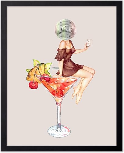 Miniatura 75 de Poster Master Póster con texto en inglés "This Place Feels Like Home", estampado retro de hongos, arte de rana genial, arte de citas positivas, arte