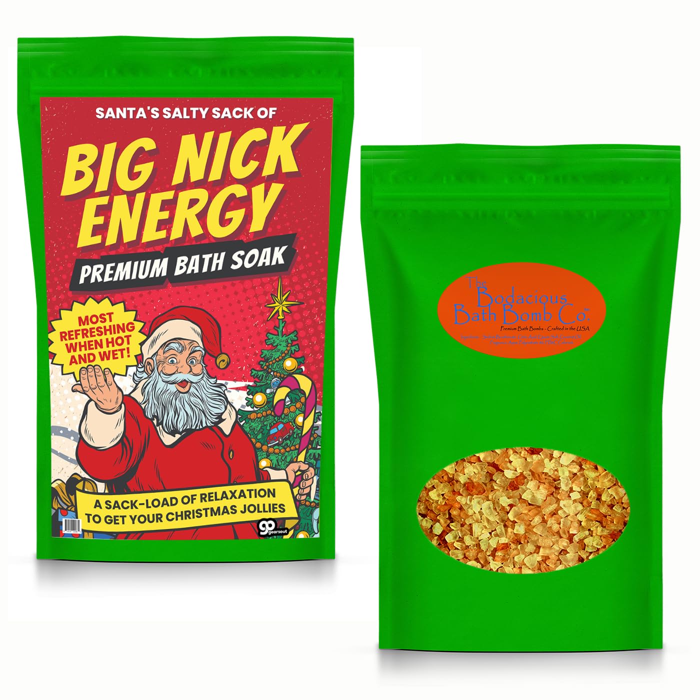 Big Nick Energy Bath Soak - Unleash Confidence and Relaxation - Premium Aromatherapy Blend - Order Now for a Rejuvenating Soak Like Never Before!