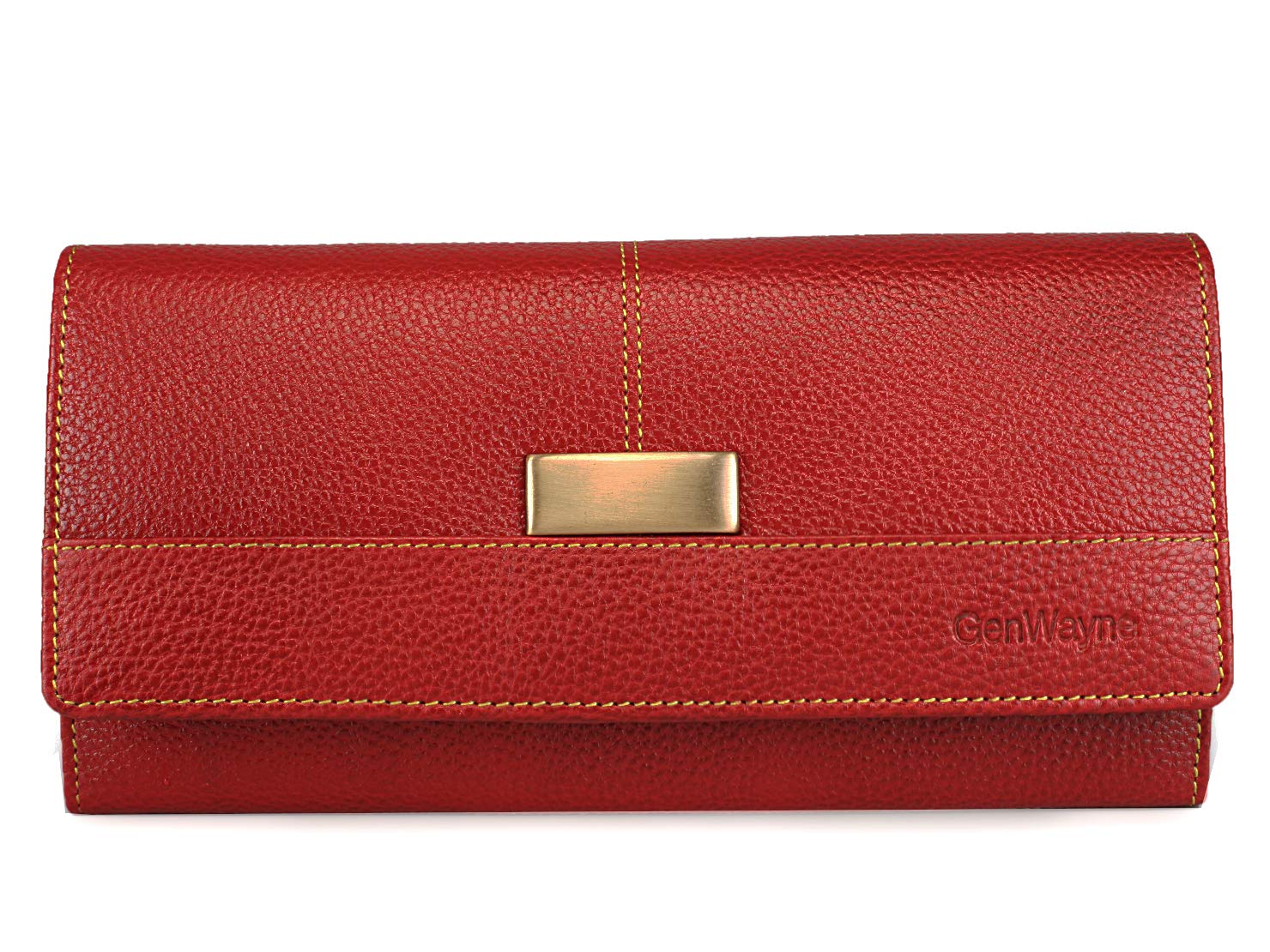 Leather Wallet for Women Ladies Purse Handbag Clutch Bags-image-26