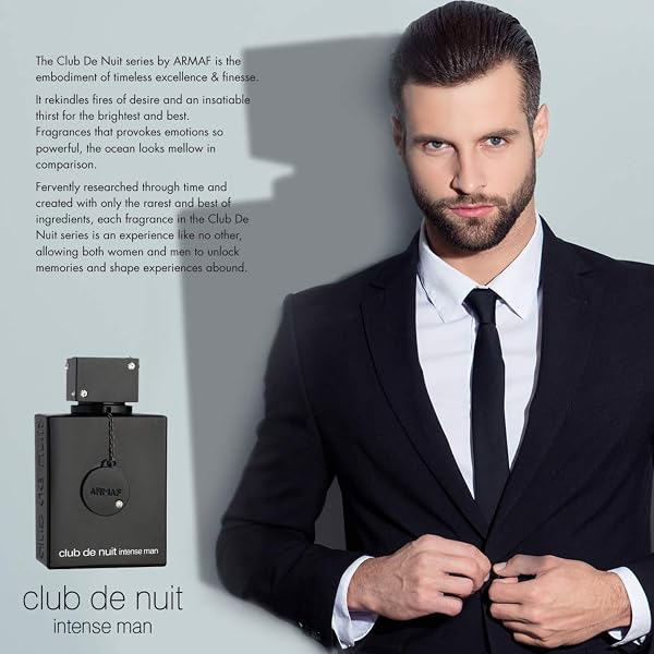 Armaf Club De Nuit Intense Man 105ml/3.6oz Eau de Toilette Cologne Spray for Men - 4