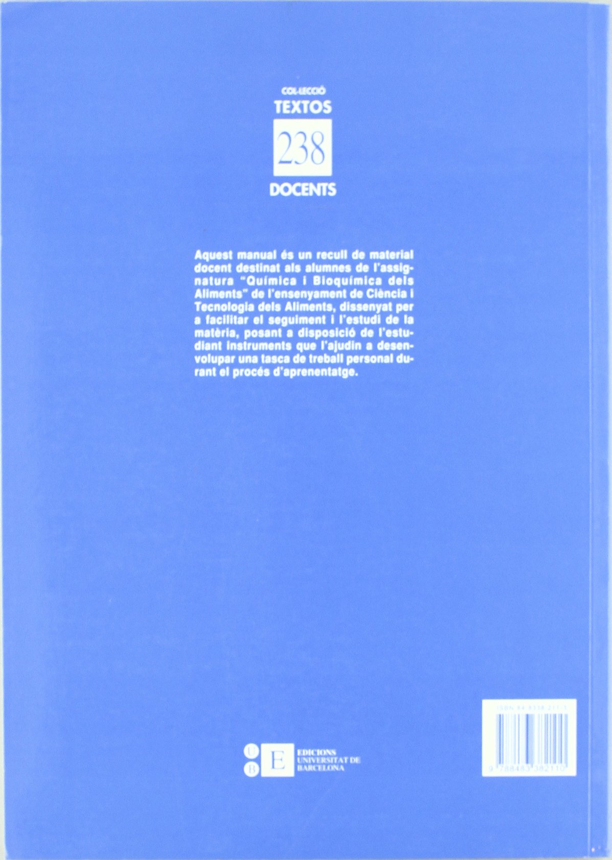 Química i bioquímica dels aliments