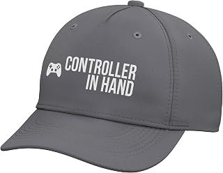 Controller in Hand Gamer Gaming Controller Player Adjustable Baseball Hat
