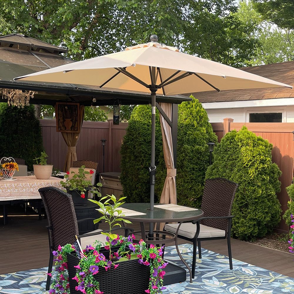 boom patio umbrella Offset Hanging Patio Umbrella - 10ft