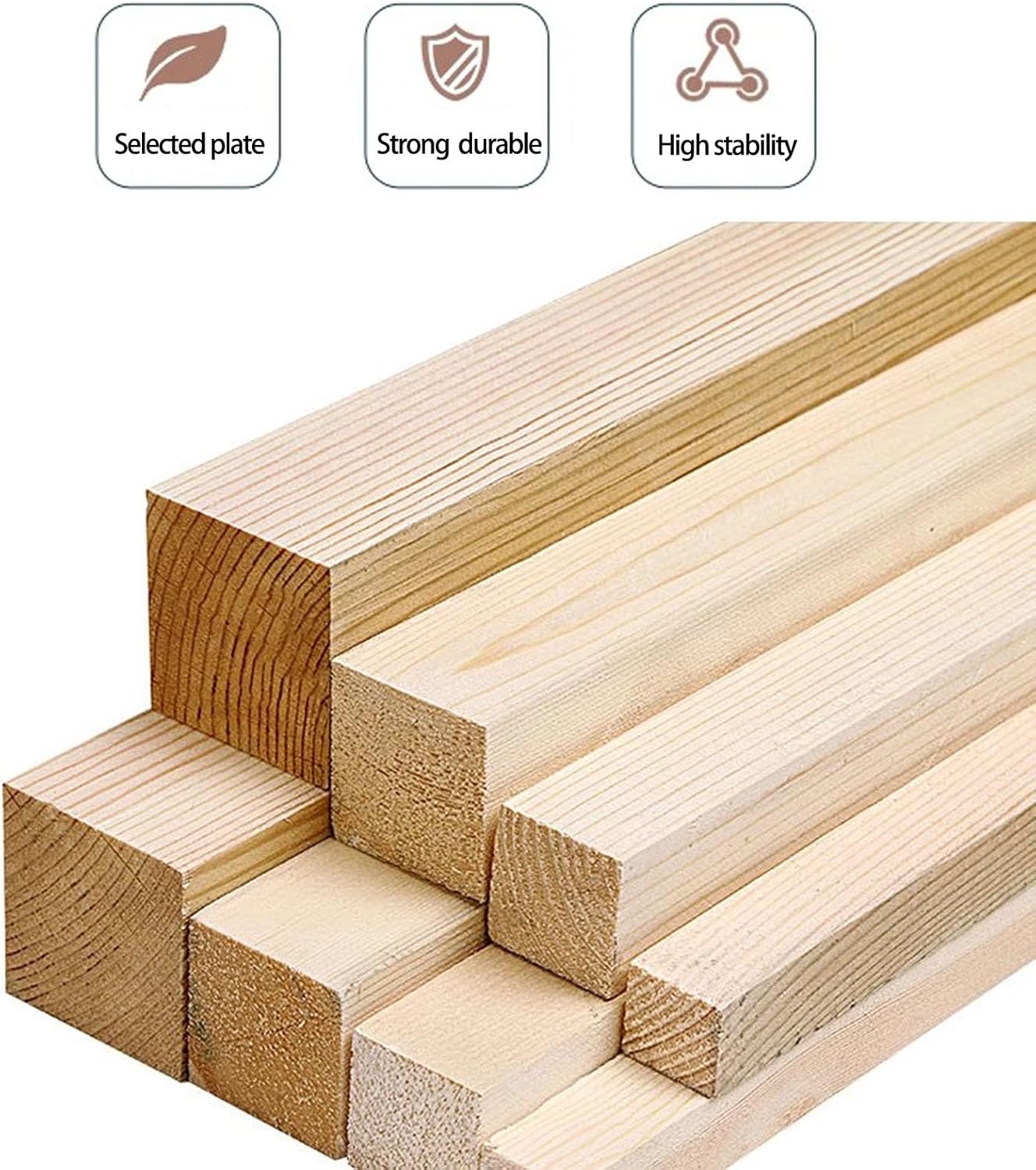 4-Fold Large Foldable Table top Only,Round Table top Extender, Home Storable Wood Tables Tops,Kitchen Patio Dining Tables with Metal Hardware(55in)