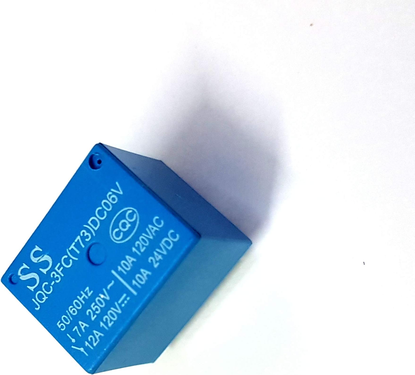 TECHDELIVERS® 2Pcs 6Volt DC Relay 5-Pin Sugar Cube PCB Mount Relay SPDT Relay for DIY Electronic Project