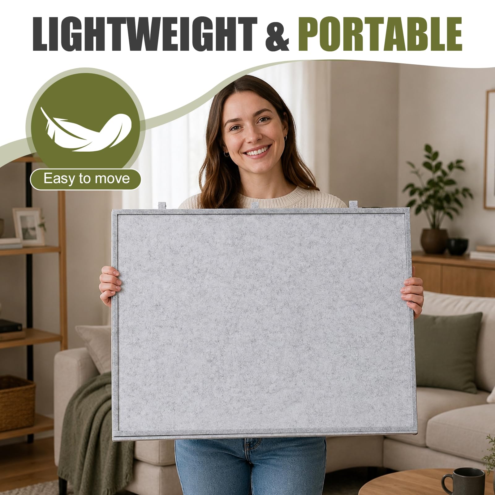 Mesa de rompecabezas 2 en 1 basculante de fieltro plegable y tabla de clasificar puzles con 5 cajas clasificadoras, para 1000-1500 piezas, antideslizante y ergonómica, para adultos (gris claro, 1000