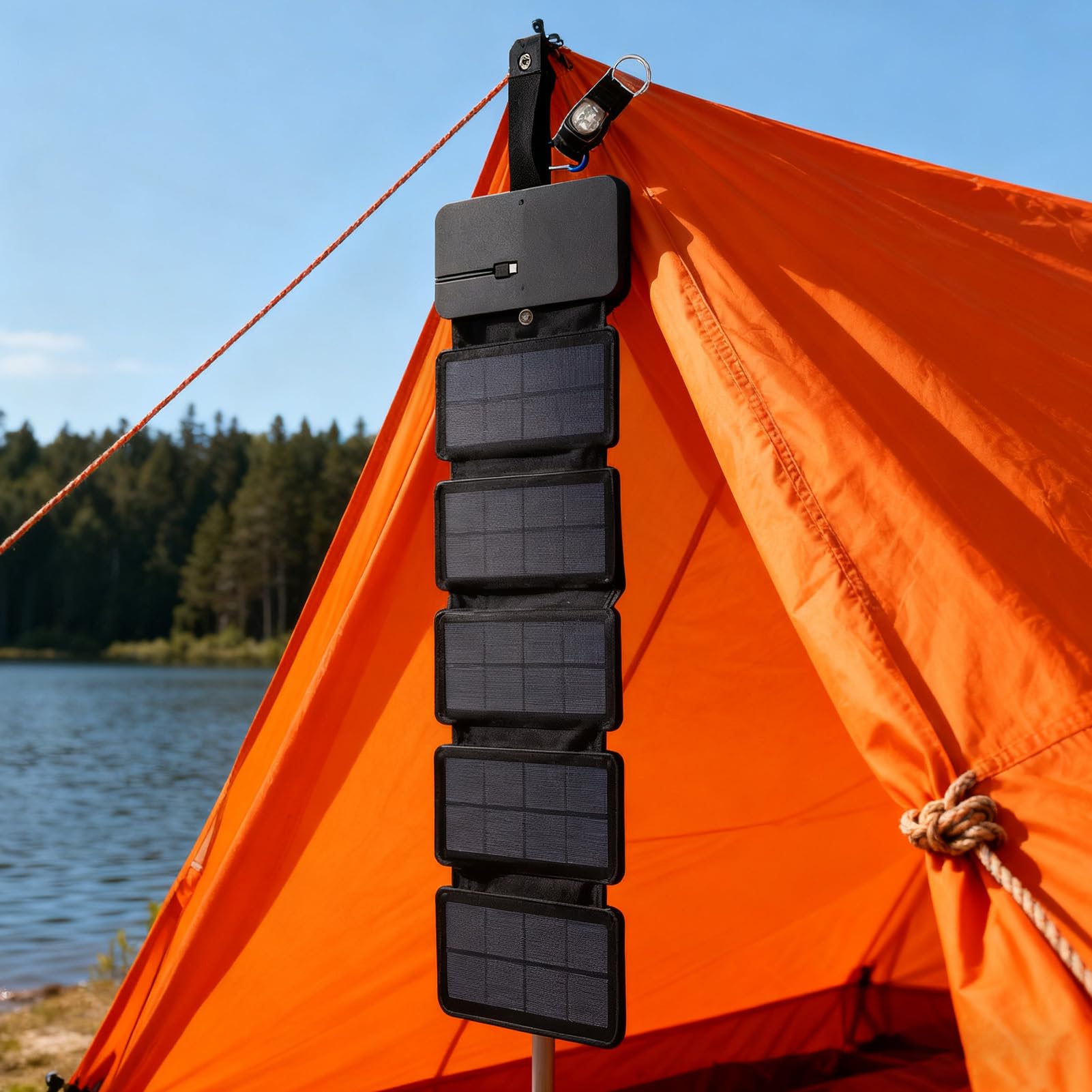 Przenośna Ładowarka Solarna Przenośne Wodoodporne Urządzenie Do Ładowania