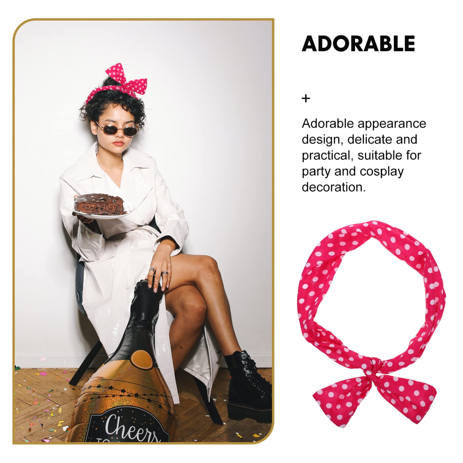 FOMIYES 20 Piezas Diadema Con Lazo Diadema Ancha Para Decorar Diadema De Niñas Diademas De Yoga Para Mujer Cintas Para El Pelo De Las Niñas De Las Mujeres Yiwu Tela Elasticidad