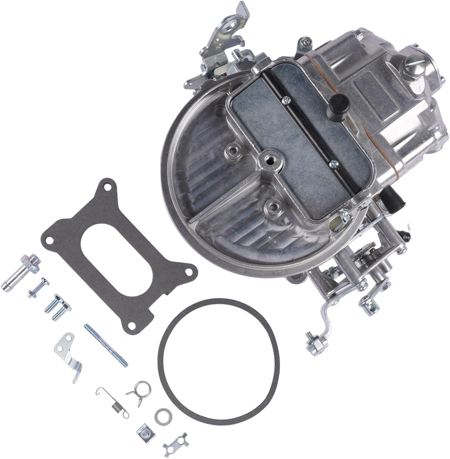 GELUOXI Carburetor 2 Barrel with Manual Choke Replacement for 2300 500 CFM CJ5 CJ7 F100 0-4412S