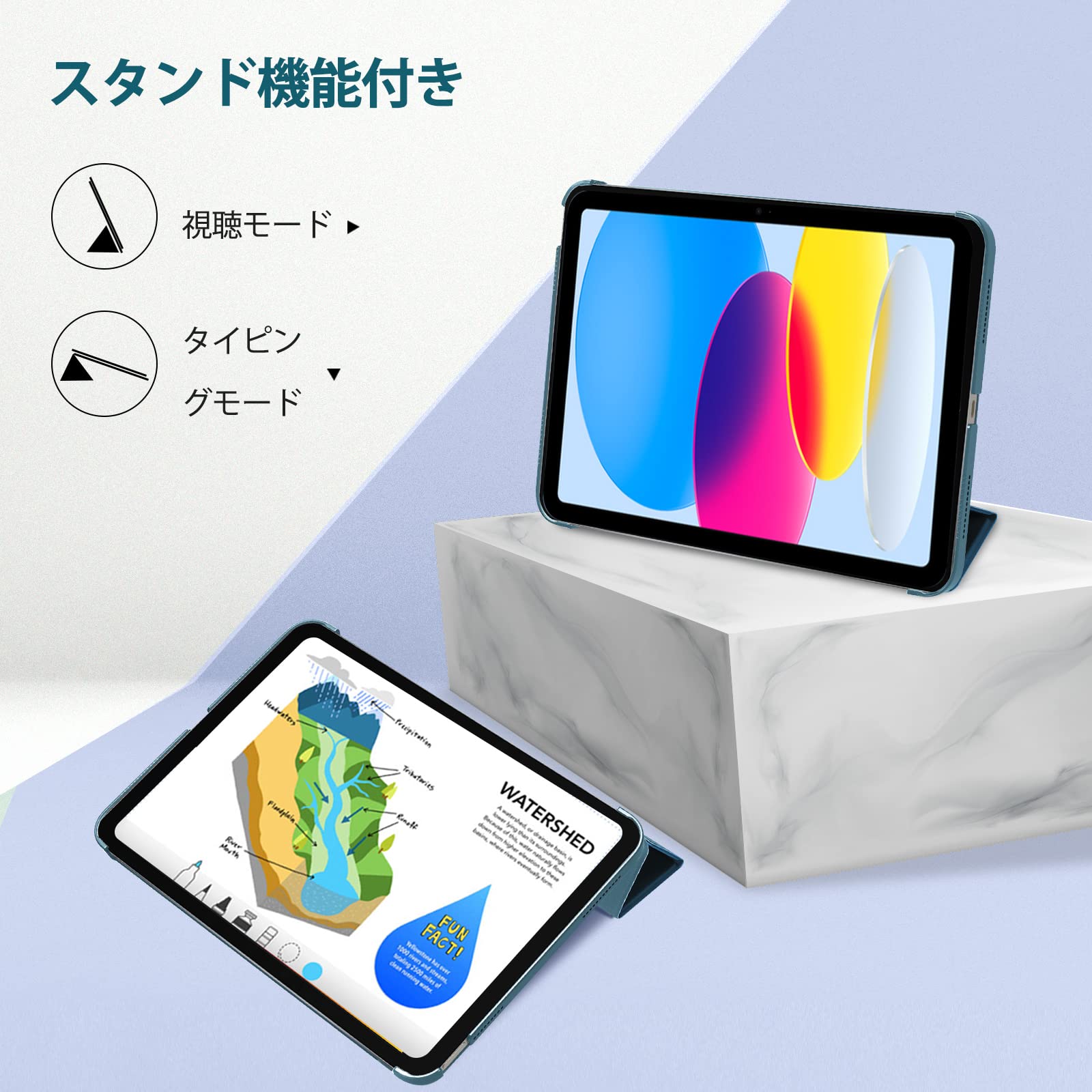 Amazon.co.jp: ProCase iPad 11世代/10世代 ケース iPad（A16）11