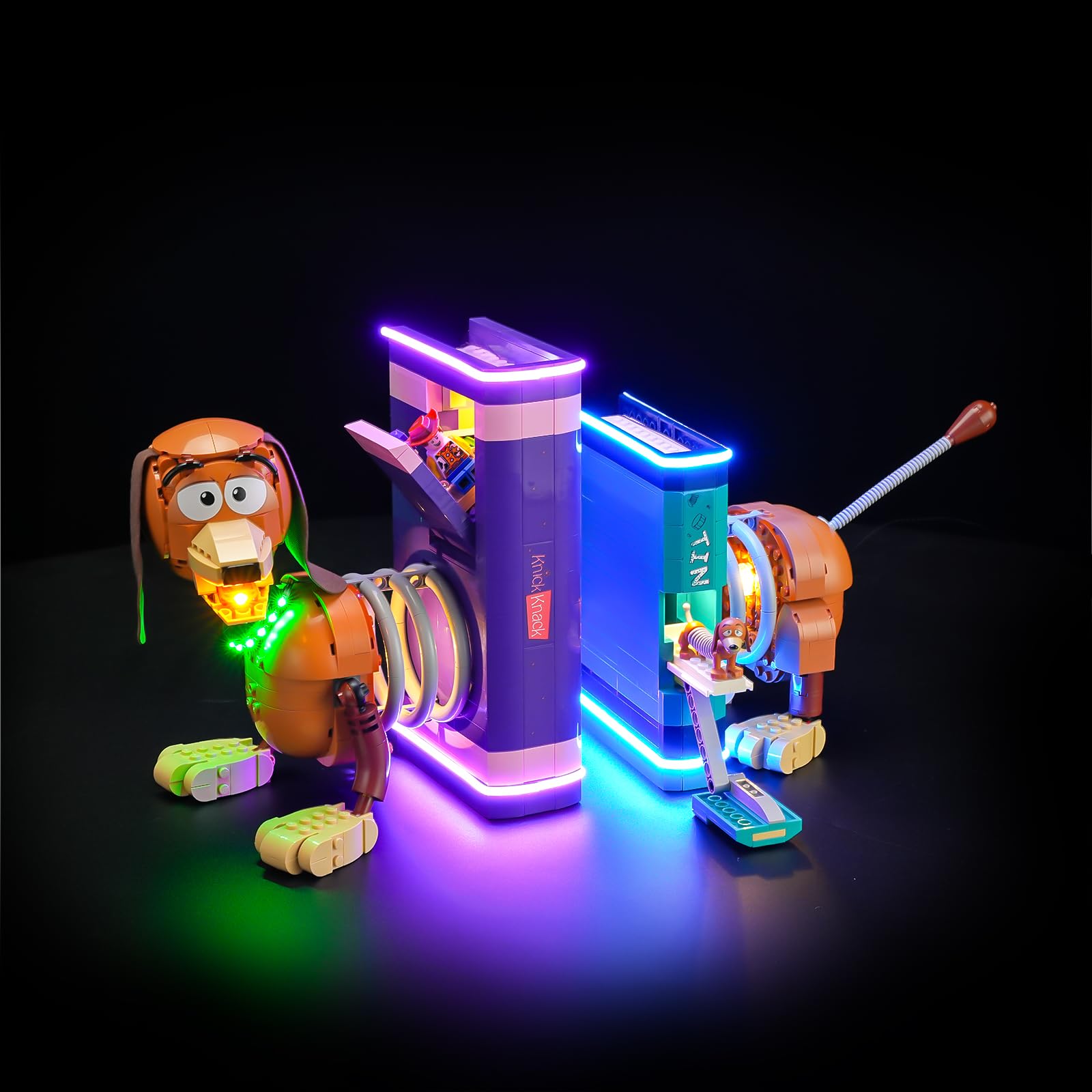 BRIKSMAX 2.0 Light Kit Compatible with Lego Disney Toy Story Slinky Dog Bookends 43301 Building Sets - Original LED Lighting Kits (Accessories Only) for Display, Gifts & Collectors — image 1