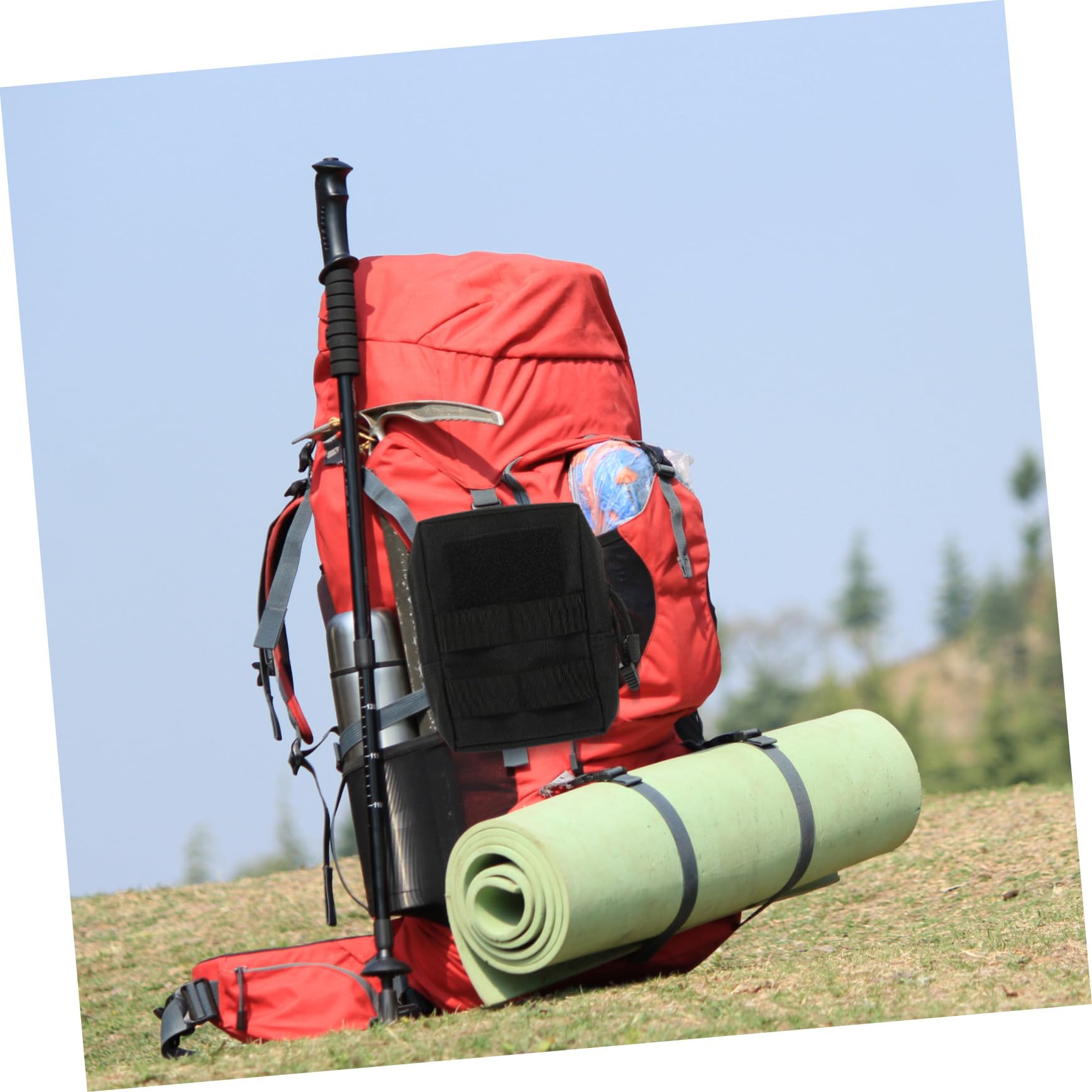VICASKY 5 Cintura Outdoor per Attrezzi e Smartphone con Gancio D Ring Adatta per Escursionismo e attività Outdoor
