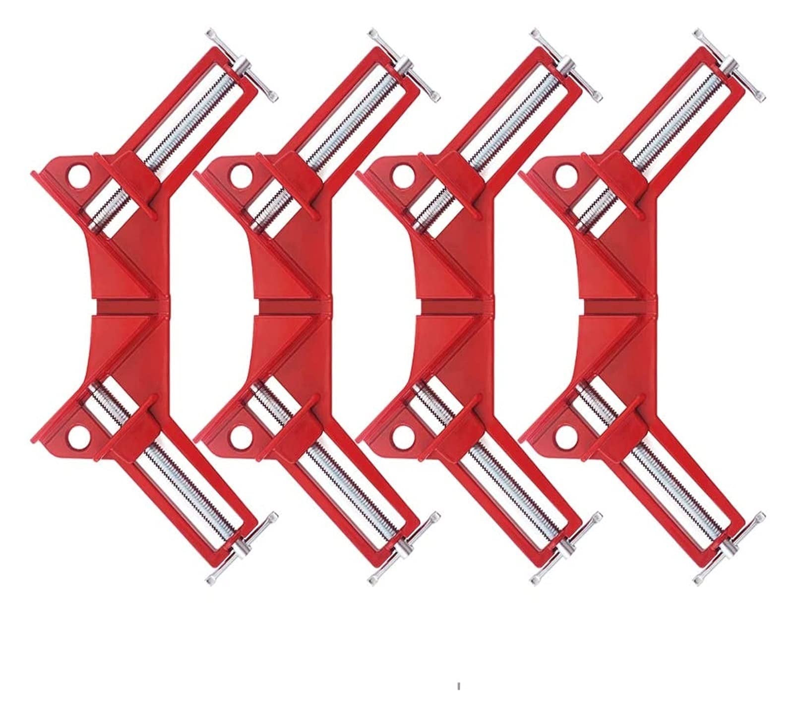 Angle métal frame de serrage RJJ à 90 degrés avec système de fixation rapide, 4 pièces