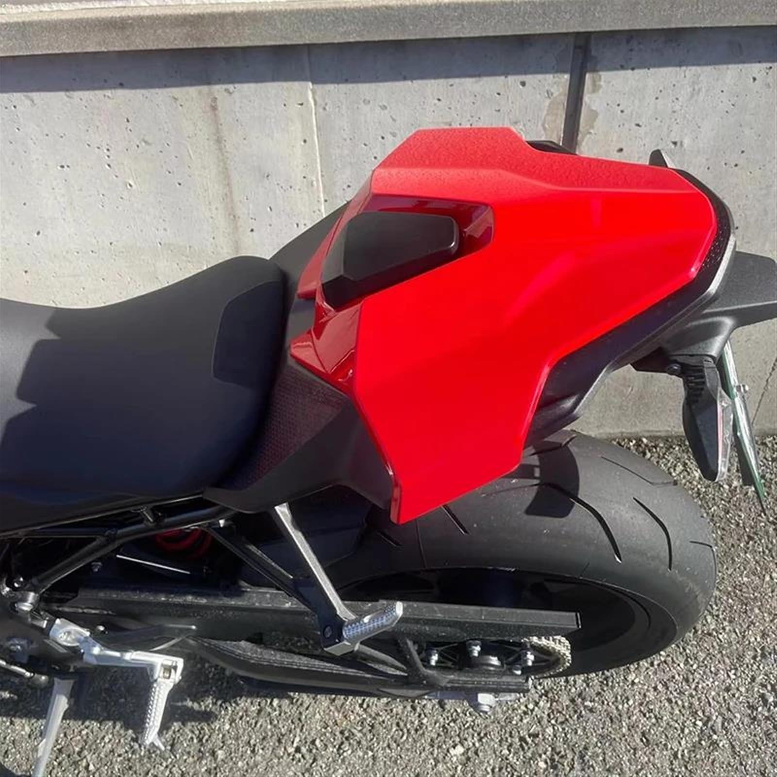 Für S1000RR 2023 2024 Motorrad Hinten Sitzabdeckungs-haube Verkleidung Passagier Sozius Schwanz Zurück Abdeckung Motorrad Beifahrer Rückenlehne Sissybar