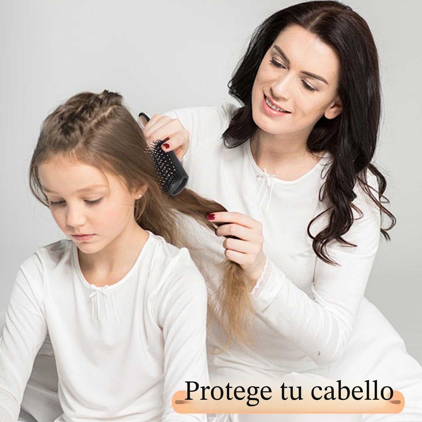 Juego de 5 cepillos de pelo antienredos para mujeres y hombres, cepillos para desenredar, juego de cepillos de pala, juego de cepillos para el cabello, peines antiestáticos para mujeres y hombres