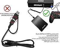 Vista 4 de Disco duro externo portátil USB 3.0 de la serie M2 de 1 TB (para consola de juegos PS5/PS4)