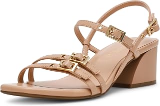 Anne Klein Women's Mackenzie Block Heel Sandals