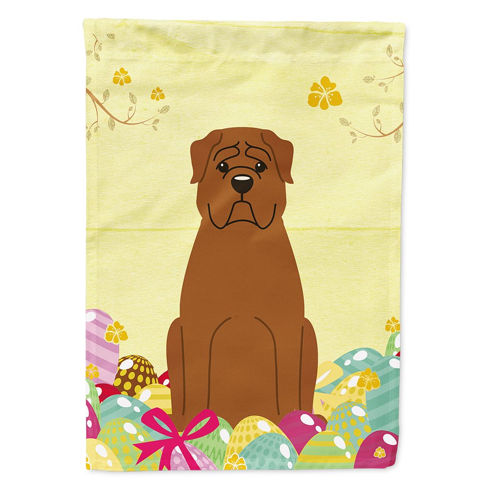 Drapeau sur toile de qualité supérieure Caroline's Treasures BB6073CHF Dogue de Bordeaux Pâques