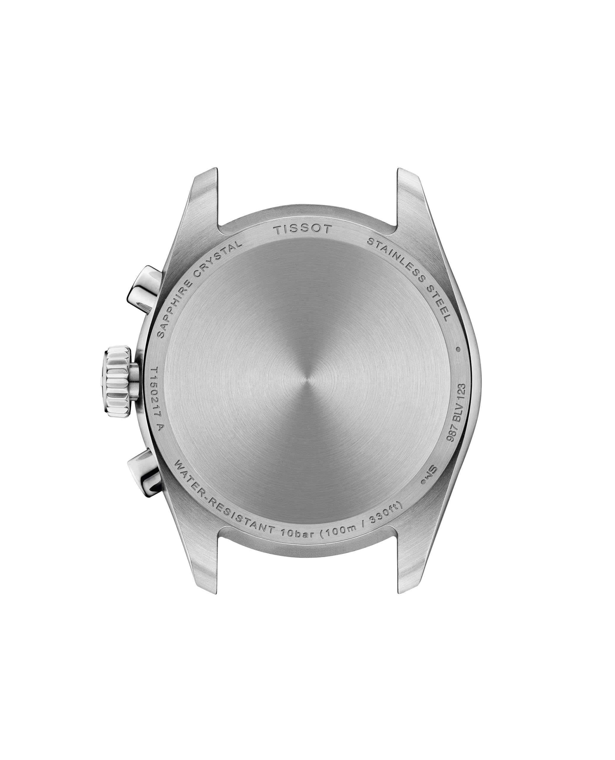 Tissot PR 100 - Reloj de cuarzo suizo para mujer, cronógrafo de 36 mm, caja de acero inoxidable, esfera azul MOP