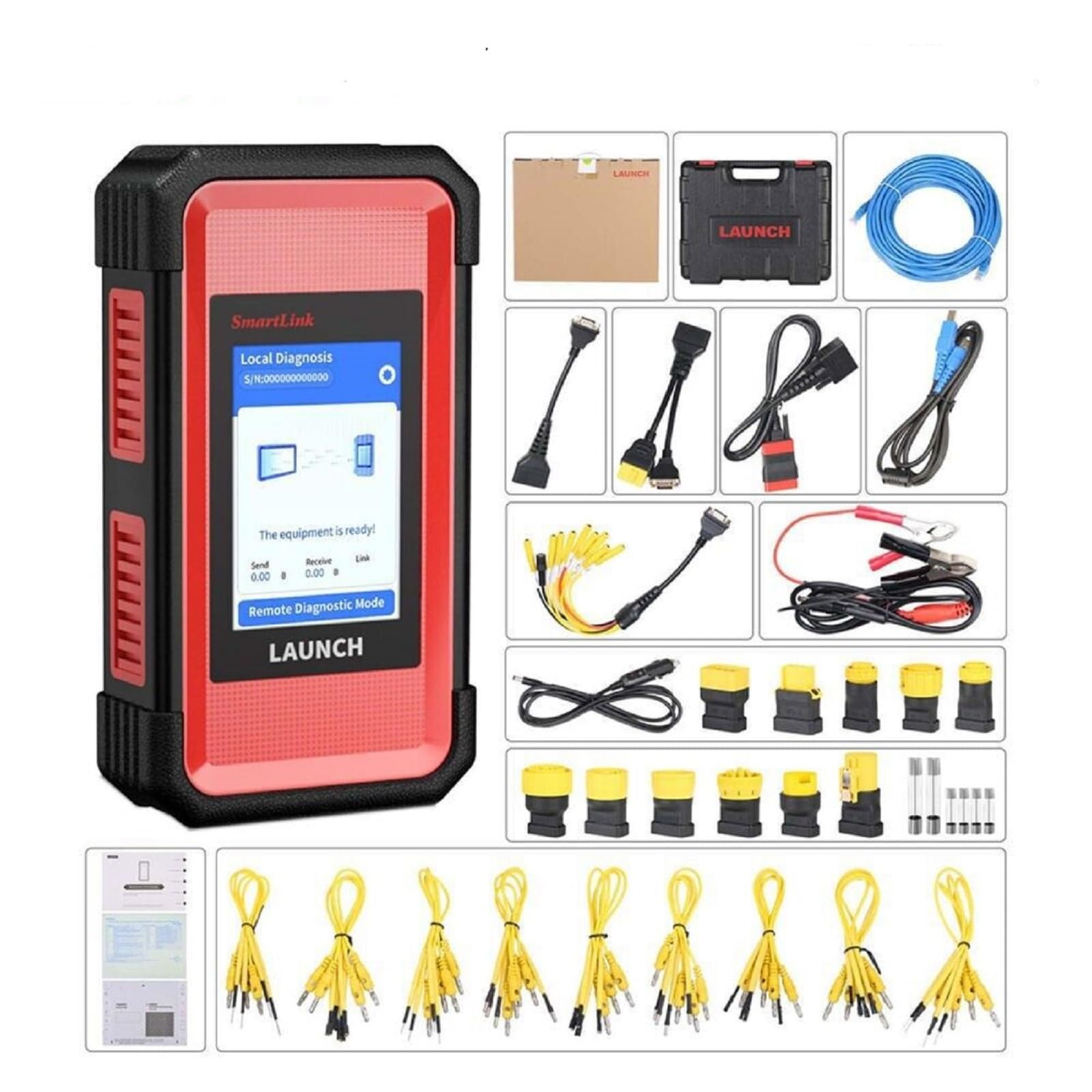 QPKING X431 SmartLink C 2.0 Heavy Duty Truck Diagnostic Test & Measurement Tools Code Readers Scan Tools