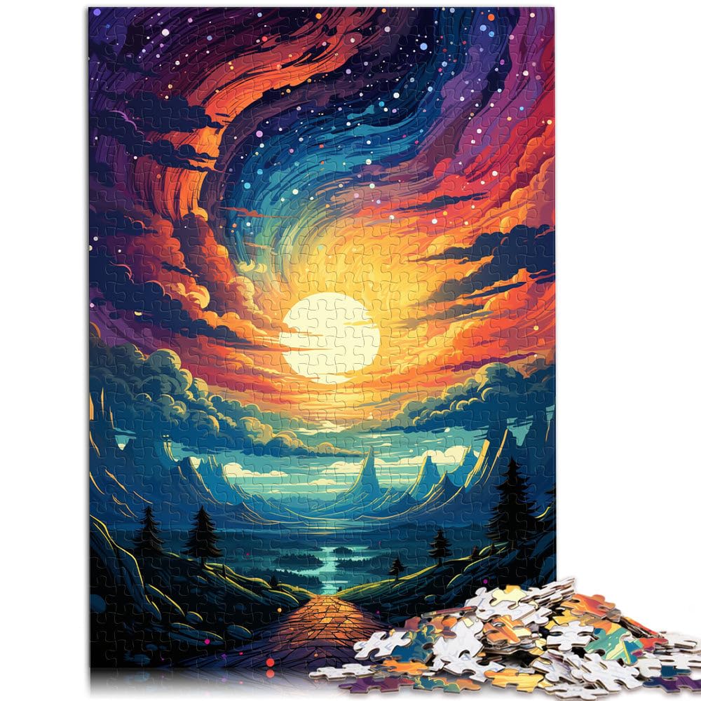 Jigsaw Puzzles for Adults 1000 Piece galactic horizon Games Toys Gift 26x38cm is ideal as gifts for the whole family for teenager Age 14 Up