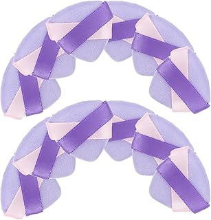 TOYANDONA 20pcs Mini Triangle Velour Powder P...