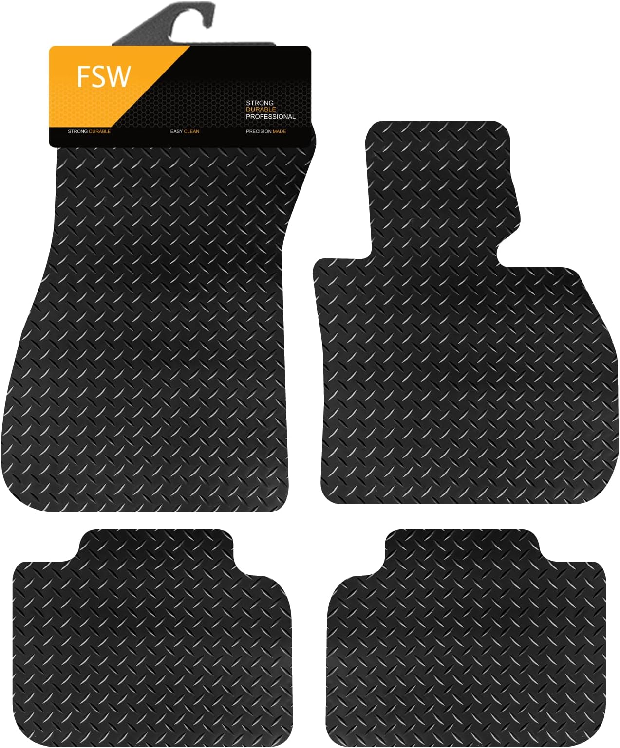 BMW Genuine All Weather Rubber Front & Rear Floor Mats Set X1 F48