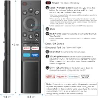 YOSUN Univerzális Távirányító Samsung Smart TV-hez, Eredeti Helyettesítő Távkapcsoló Samsung Televíziókhoz 7