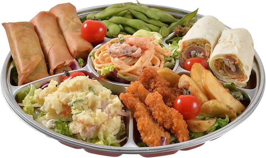 業務用 仕切り弁当箱 5つ固定仕切り 本体＋蓋セット（15セット） 業務用 仕切り弁当箱 5つ固定仕切り 本体＋蓋セット（15セッ