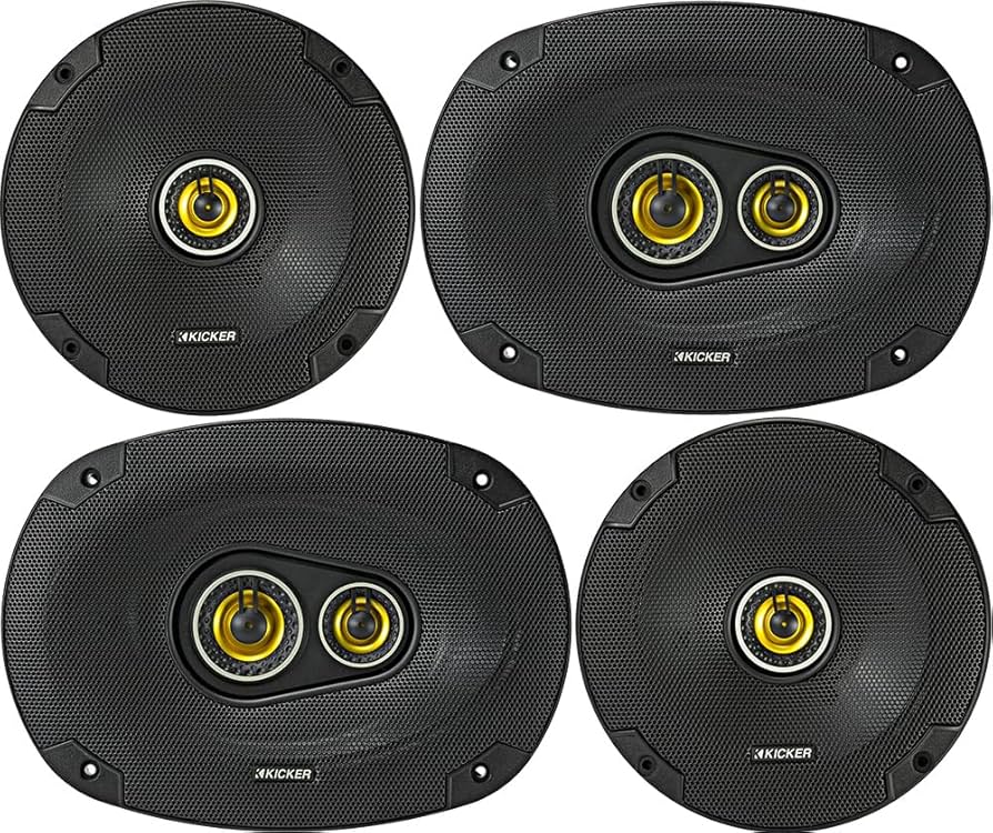Amazon.co.jp: KICKER 2 CSC674 6.7インチ 600w カーオーディオ