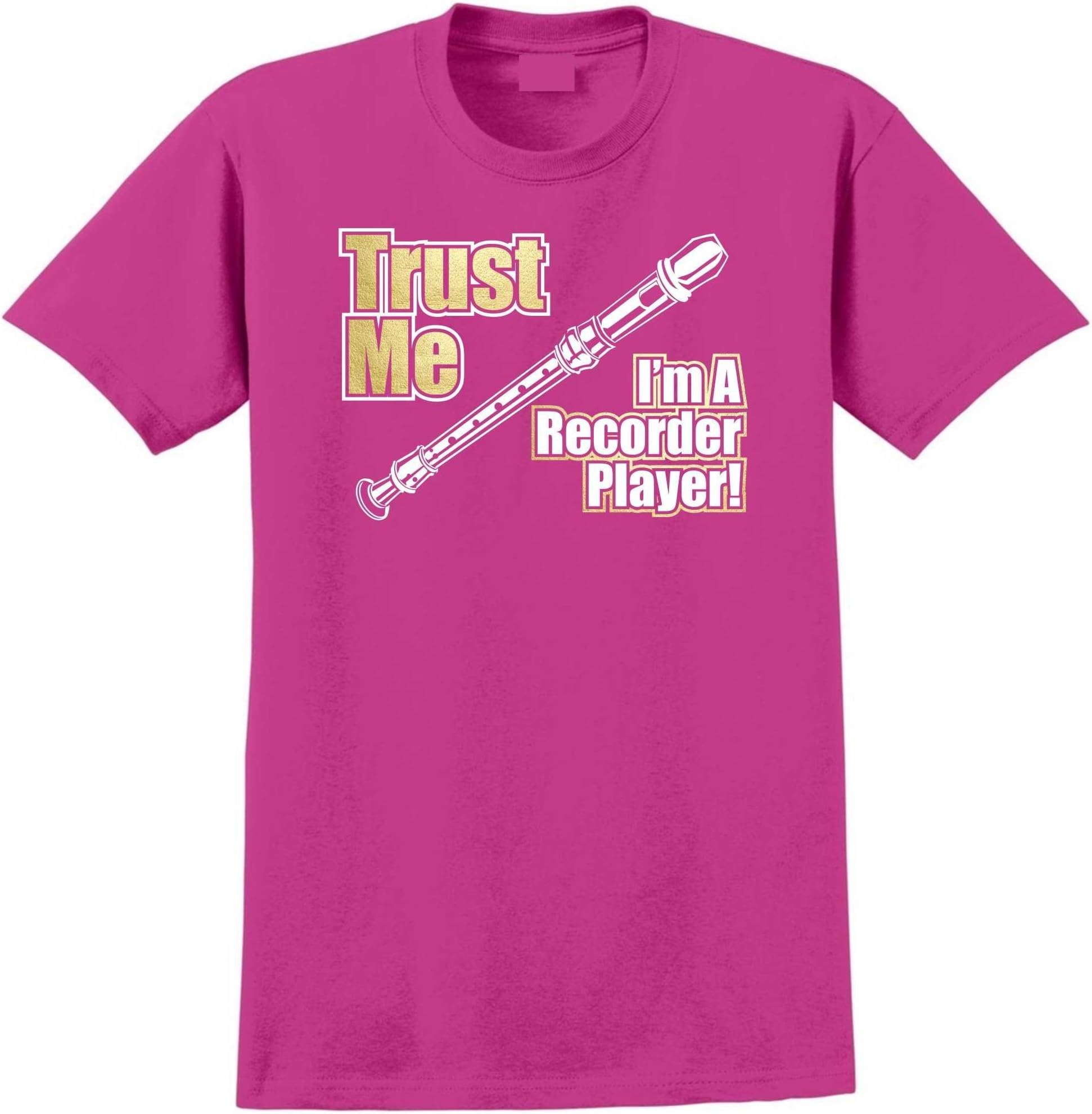 MusicaliTee Recorder Trust Me - Unisex Music T Shirt