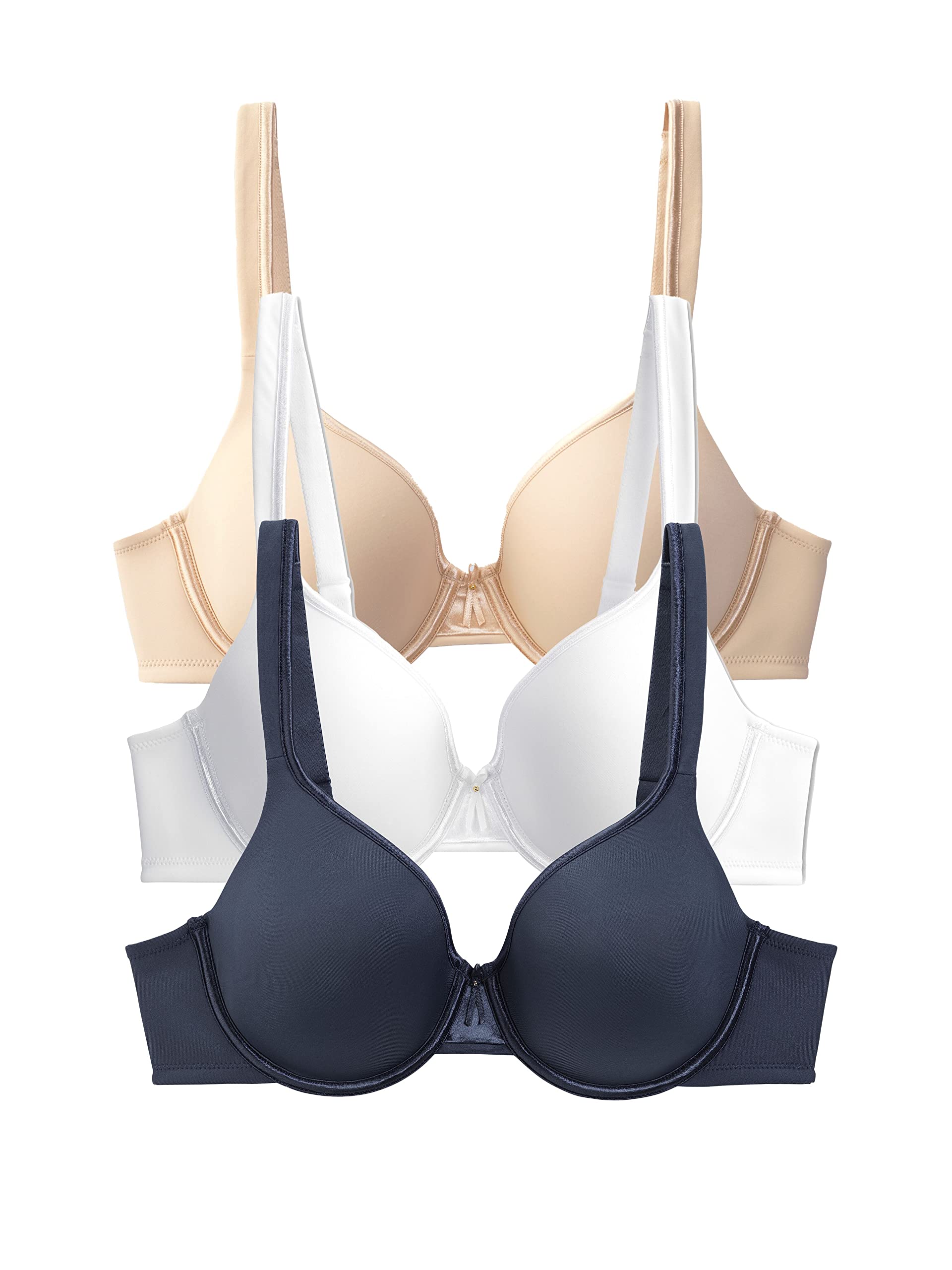 Vassarette Womens Body Caress Full Coverage Underwire Bra 75335